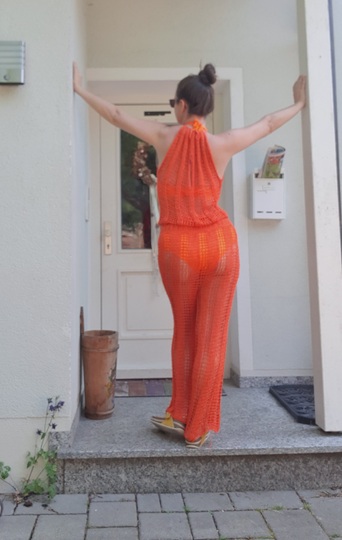 Häkelanleitung Jumpsuit oder Kleid - Diva