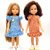 Crochet Pattern dress for Paola Reina (13”/33 cm) and similar Dolls (ruffles).