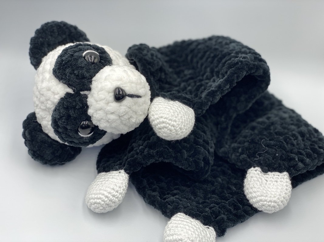 Crochet Pattern - Comforter / Lovey Panda - Image 5