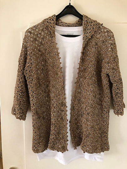 Blue Jeans Hoodie | Cardigan | 7 sizes | Crochet Pattern