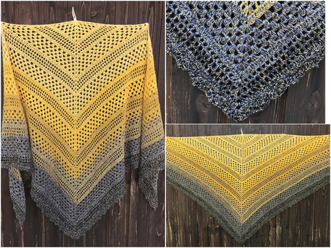 Häkelanleitung - Tuch "Julietta"