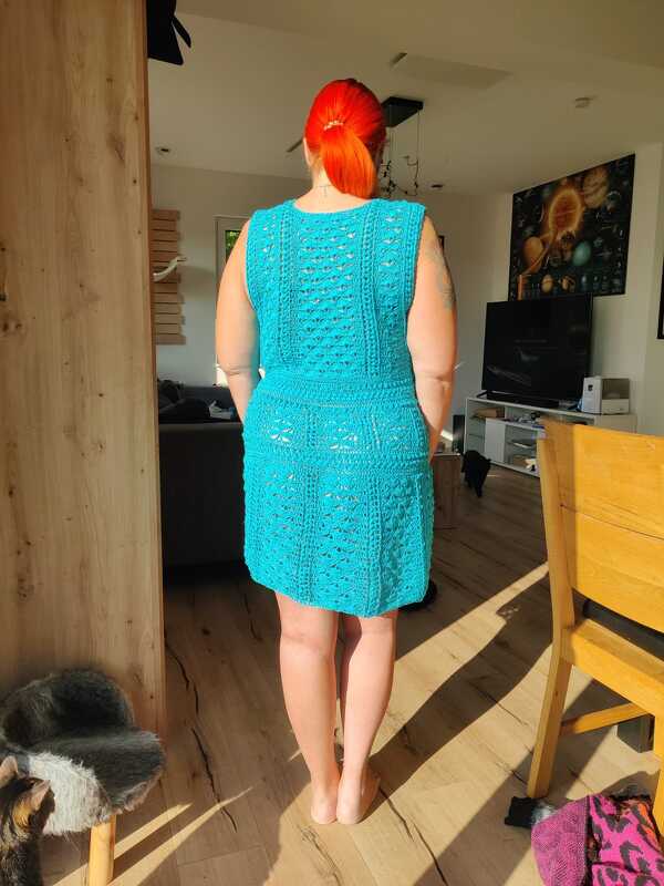 Häkelkleid Selina PDF alle Größen und Längen - Bild 3
