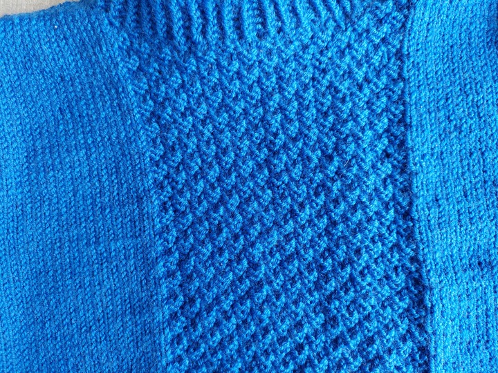 Strickanleitung Baby Pullunder Größe 86/92!