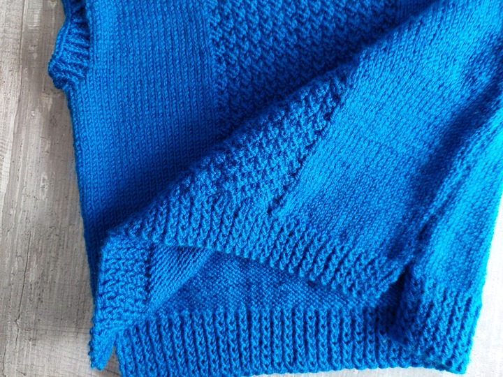 Strickanleitung Baby Pullunder Größe 86/92!