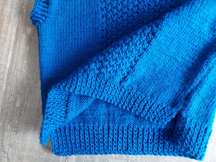 Strickanleitung Baby Pullunder Größe 86/92!