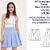 Pleated Skirt Pattern PDF Skirt Pattern Mini Skirt Pattern Sewing Patterns