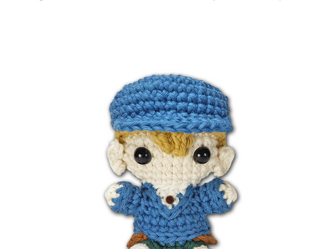 Amigurumi Archäologie-Assistent aus einem Videospiel Häkelanleitung // PDF