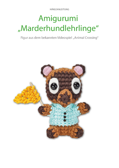 Amigurumi "Marderhundelehrling" aus einem Videospiel Häkelanleitung // PDF