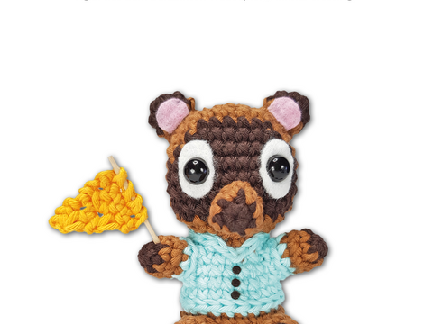 Amigurumi "Marderhundelehrling" aus einem Videospiel Häkelanleitung // PDF