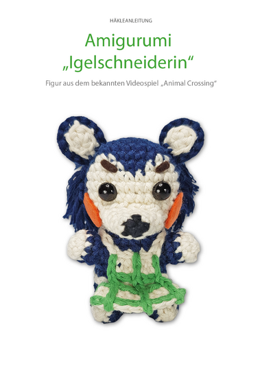 Amigurumi "Igelschneiderin" aus einem Videospiel Häkelanleitung // PDF