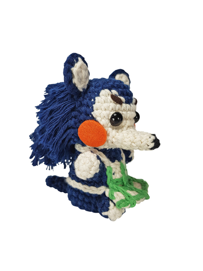 Amigurumi "Igelschneiderin" aus einem Videospiel Häkelanleitung // PDF