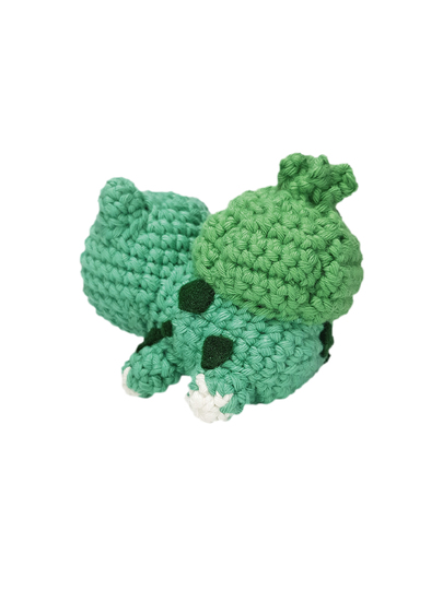 Amigurumi Pflanzenkröte / Kröte aus einem Videospiel Häkelanleitung // PDF