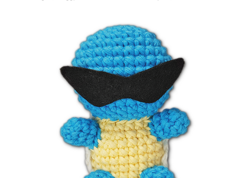 Amigurumi Wasserschildkröte aus einem Videospiel Häkelanleitung // PDF
