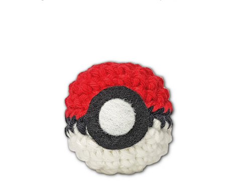 Amigurumi-Figur "Monsterball" aus einem Videospiel Häkelanleitung // PDF