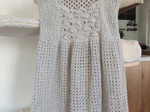 Häkelkleid Tanja alle Größen und Längen