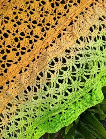 Häkelanleitung Dreieckstuch "Ineira"