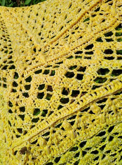 Häkelanleitung Dreieckstuch "Ineira"