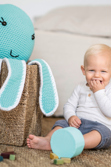 Kuscheltier / Amigurumi XXL-Oktopus "Big Buddy" Häkelanleitung // PDF
