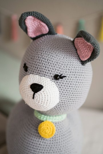 Kuscheltier / Amigurumi XXL-Katze "Big Buddy" Häkelanleitung // PDF