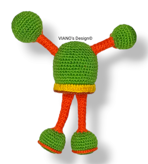 Crochet Pattern Miniature Alien Amigurumi