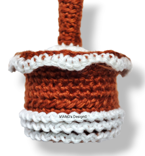 Low Sew Crochet Pattern Christmas Miniature Candle