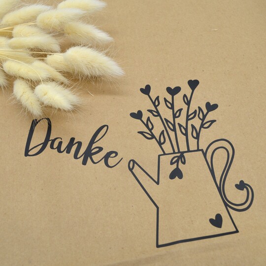 Plotterdatei Kanne Herzen für dich