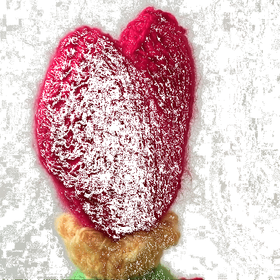 Painting the White Roses Red Tea Cosy Knitting Pattern - Image 7