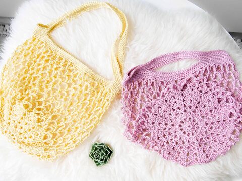 Einkaufsnetz “Star Bag” mit Videoanleitung