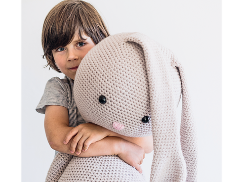 Kuscheltier / Amigurumi XXL-Hase "Big Buddy" Häkelanleitung // PDF