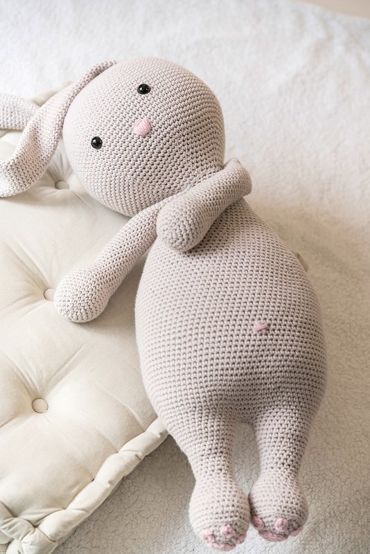 Kuscheltier / Amigurumi XXL-Hase "Big Buddy" Häkelanleitung // PDF - Bild 3