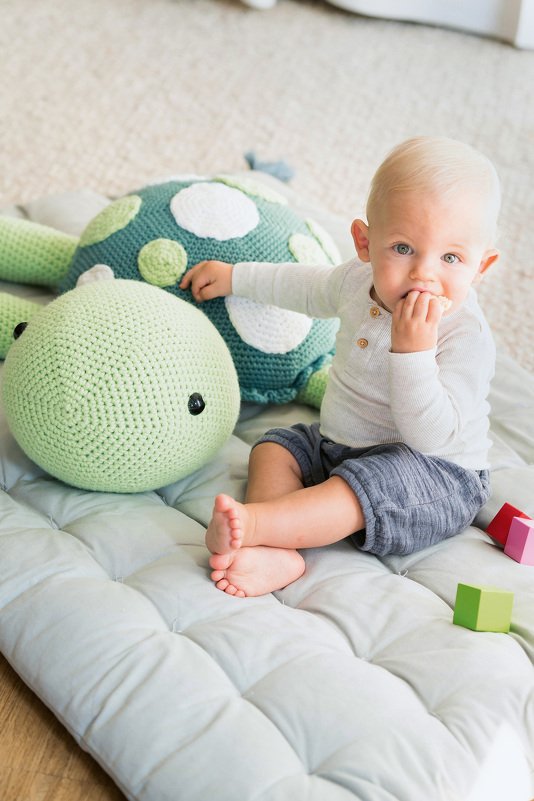 Kuscheltier / Amigurumi XXL-Schildkröte "Big Buddy" Häkelanleitung // PDF - Bild 4