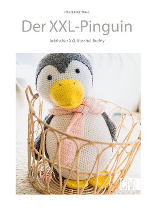 Kuscheltier / Amigurumi XXL-Pinguin "Big Buddy" Häkelanleitung // PDF
