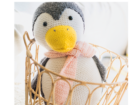 Kuscheltier / Amigurumi XXL-Pinguin "Big Buddy" Häkelanleitung // PDF