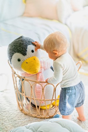 Kuscheltier / Amigurumi XXL-Pinguin "Big Buddy" Häkelanleitung // PDF