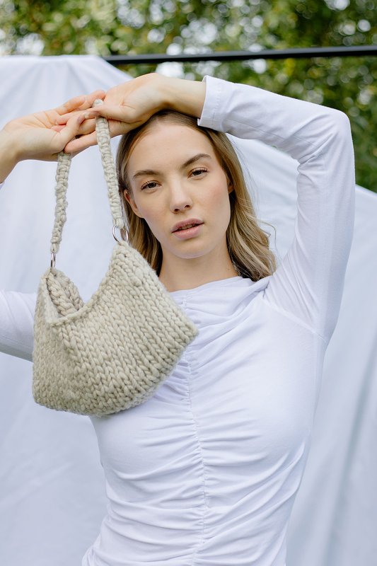 Jersey top long sleeve shirt pattern, sew top with ruffles, simple easy - Image 4