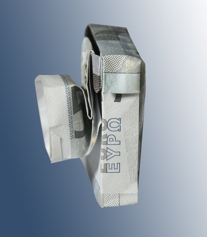 Origami Geldschein 2D und 3D Kamera (***) - Bild 3