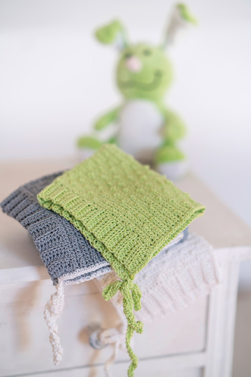 Zwergenmütze / Baby-Mütze "Arne" im Noppenmuster Häkelanleitung // PDF