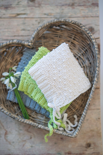 Zwergenmütze / Baby-Mütze "Arne" im Noppenmuster Häkelanleitung // PDF