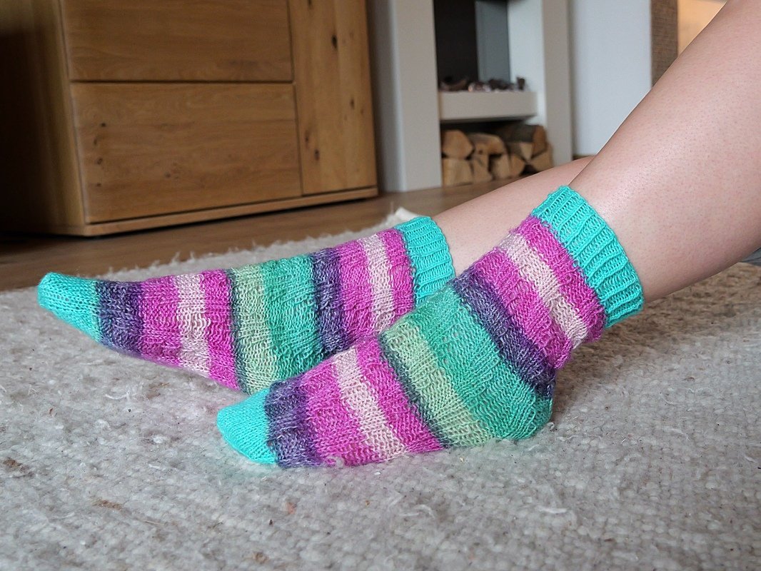 Spiralsocken stricken | Die Socke die mitwächst - Bild 2