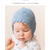 Bonnet / Baby-Mütze "Ida" simpel mit kleiner Rüsche Häkelanleitung // PDF