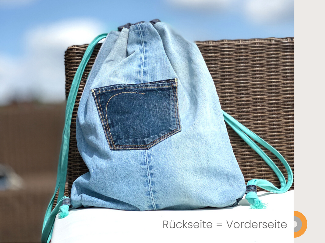 drawstring bag pattern, 3 diff. sizes, lined drawstring backpack