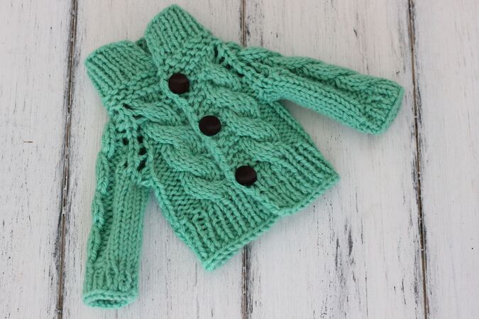 12-inch Dolls Outfit Knitting Pattern