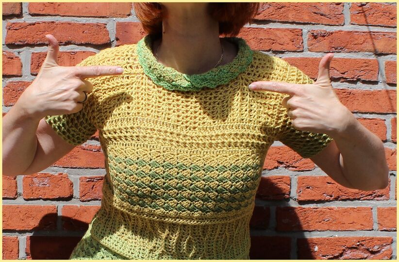 Häkel-Shirt "Magic Moments" alle Größen dank RVO