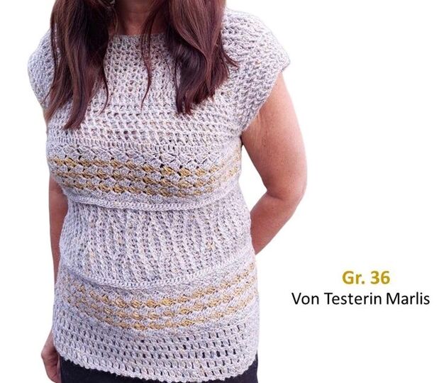 Häkel-Shirt "Magic Moments" alle Größen dank RVO