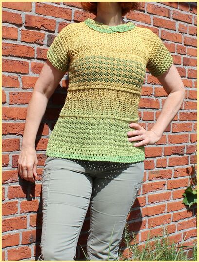 Häkel-Shirt "Magic Moments" alle Größen dank RVO