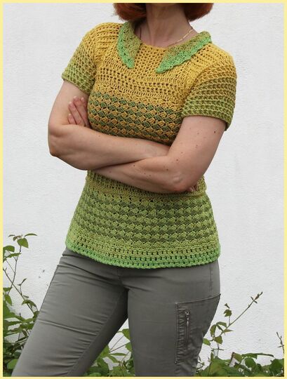 Häkel-Shirt "Magic Moments" alle Größen dank RVO