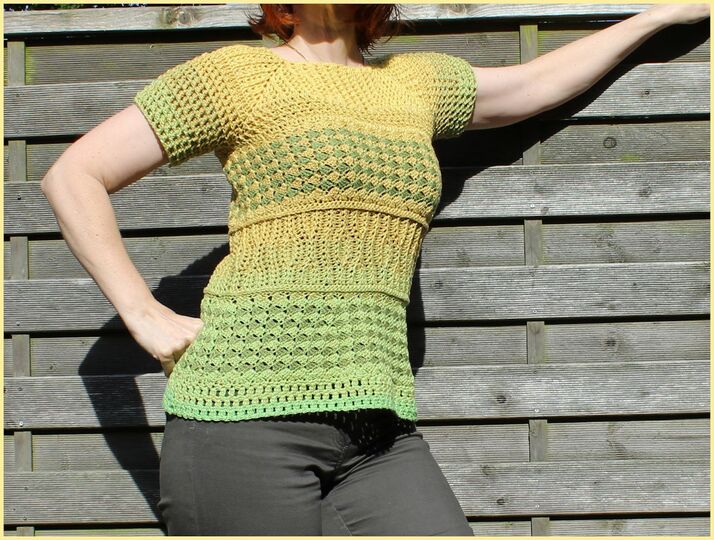 Häkel-Shirt "Magic Moments" alle Größen dank RVO