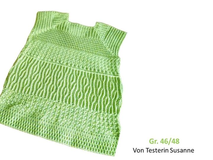 Häkel-Shirt "Magic Moments" alle Größen dank RVO