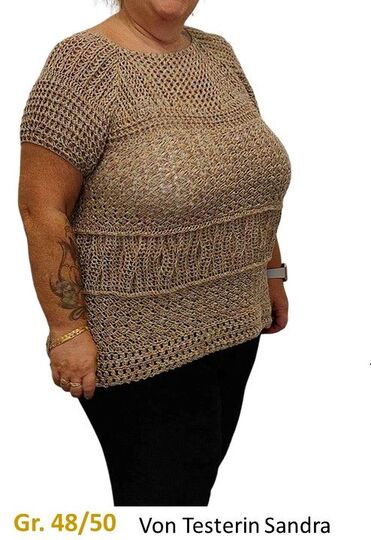 Häkel-Shirt "Magic Moments" alle Größen dank RVO