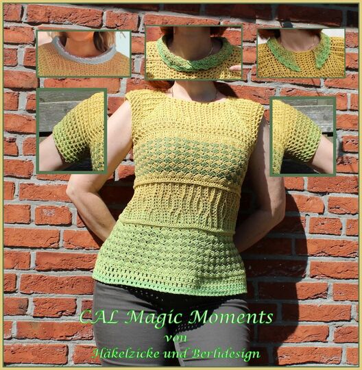 Häkel-Shirt "Magic Moments" alle Größen dank RVO